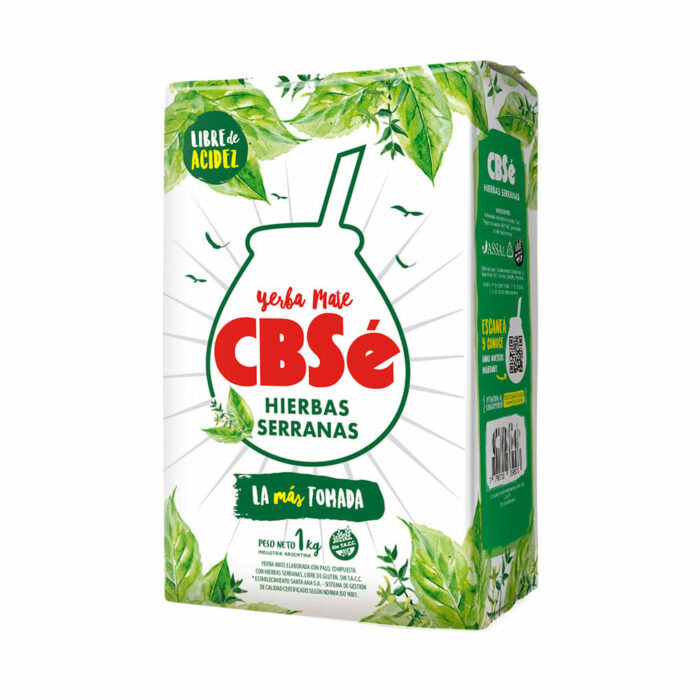 Yerba Mate Sabor Hierbas Serranas 1 Kg Cbse
