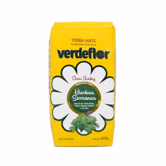 Verdeflor Mountain Herbs Yerba Mate 500 g